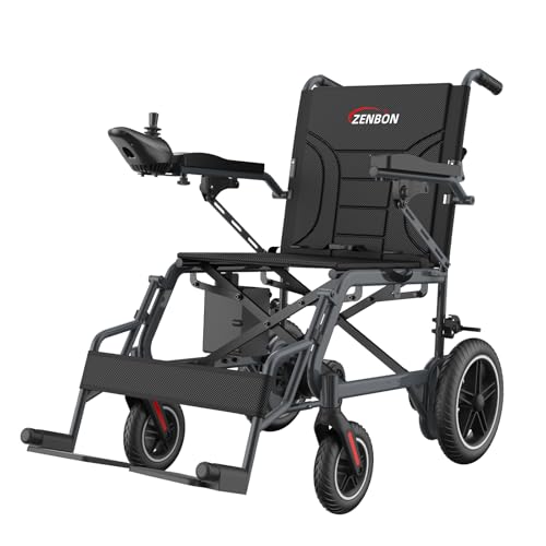 15 Miles Cruise Range ZENBON Electric Wheelchairs for Adults, Lightweight