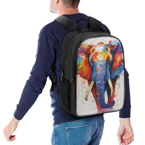 Mochila infantil de elefante 3D impermeable y ajustable para niños de guardería 5