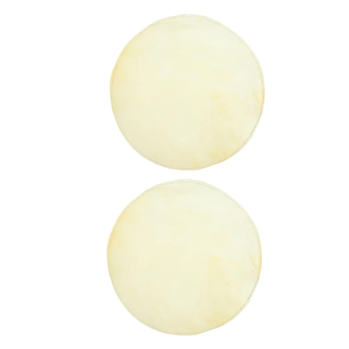Toddmomy 2pcs Drum Replacement Tambourine Skin Multifunctional Drum for Enhanced Sound Easy to Clean for Drummers and Percussionists