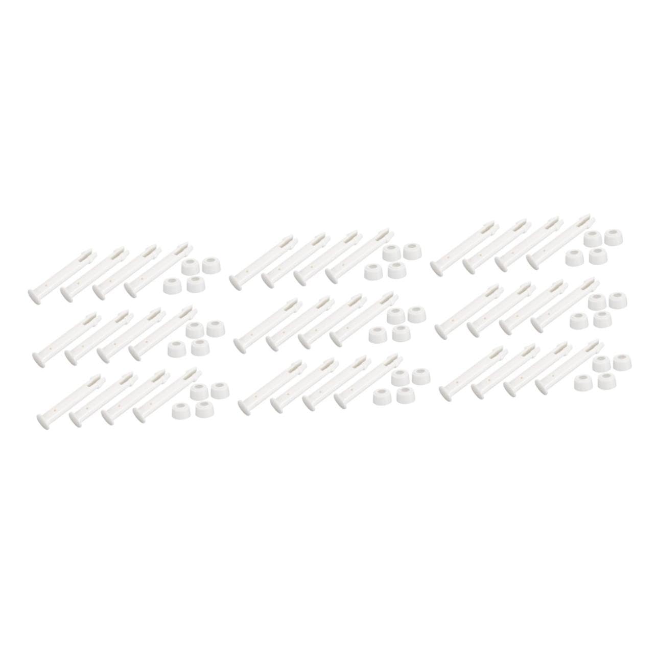 TOYANDONA 3 Ensembles Broches du Connecteur De La Piscine Épingles Remplacement Pièces De Piscine Accessoires De Piscine Les Pièces Blanche 12 Pièces * 3