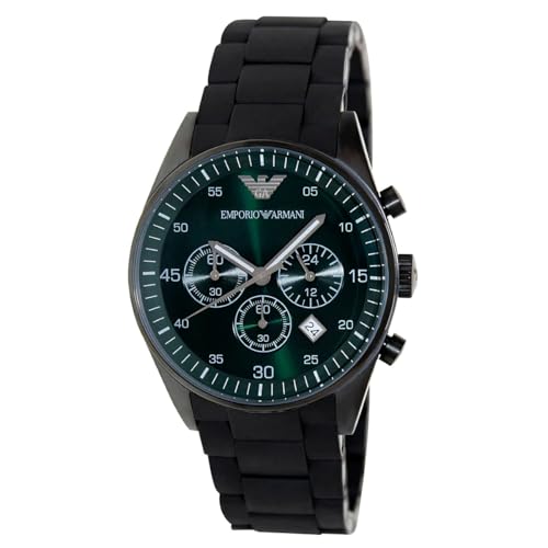 Image of Armani Sport Chrono Quartz Silicon Watch AR5922