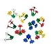 Produktbild 10 x Lego System Blumen Pflanzen Teile Stiel grün Blüten Farbe zufällig gemischt Pflanze Blüte z.B. rot blau weiss gelb pink 3742 3741