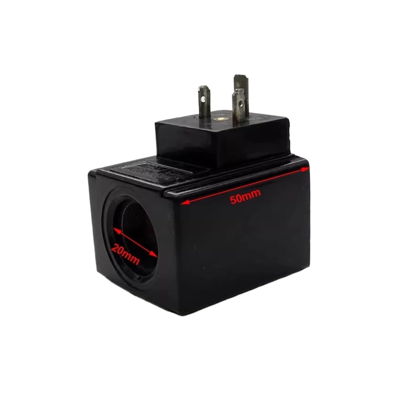 HKYPCOKVK Hydraulic Solenoid Valve Coil Inner Diameter 20mm Height 51mm AC220V AC110V DC24V(AC110)
