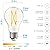 VOLIVO A19 LED Filament Bulbs 60W Equivalent 7W, Dimmable E26 Base 2700K Warm White, Vintage Clear Glass 800LM 80CRI, 6-Pack