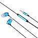 eForCity 3.5mm In-ear Earbud Headset with iTouch 4G with Blue Mic