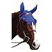 Intrepid International Fancy Crochet Fly Veil, Blue