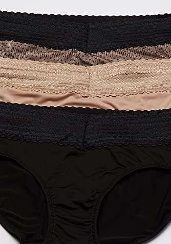 Image of Warner's womens Blissful Benefits No Muffin 3 Pack Hipster Panties