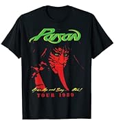 Amazon.com: Poison - Tour 1989 T-Shirt : Clothing, Shoes & Jewelry
