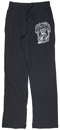 Gas Monkey Garage Mens Pajama Pants in Black, Large
