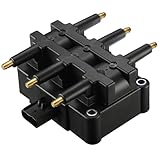 BDFHYK Ignition Coil Pack UF305 Set of 1 Compatible with Chrysler Pacifica Town & Country Voyager,Compatible with Dodge Caravan Grand Caravan,Wrangler,Routan 3.3L 3.8L V6 Replacement for C1442 UF412