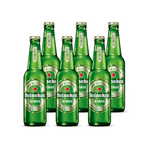 Heineken Ultimate Cerveja Lager Puro Malte Long Neck Pack 6 Unidades 330ml