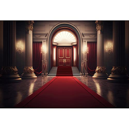 Ttincceer 150x100cm Alfombra roja VIP telón de Fondo Importante invitado visitante Superestrella Boda fotografía Fondo Estudio de Fotos Cabina Prop para fotografía Prop