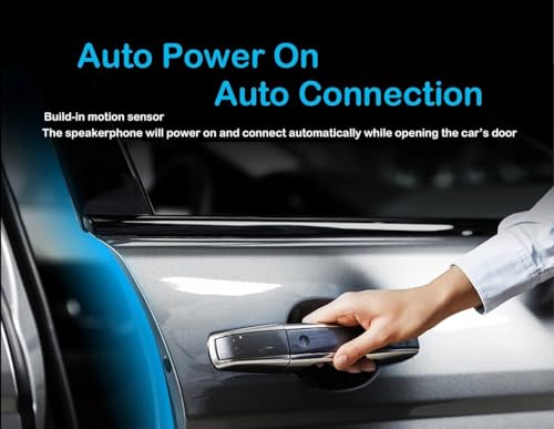 Kit voiture Bluetooth DrPhone Multipoint mains libres sans fil noir - 6