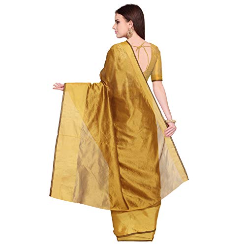 Image of Florence Women Printed Cotton Silk Saree With Unstitched Blouse Pack Of 2