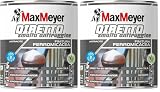 MAXMEYER Diretto Antiruggine Ferromicaceo Grigio Antracite 0.75 L (Confezione da 2)