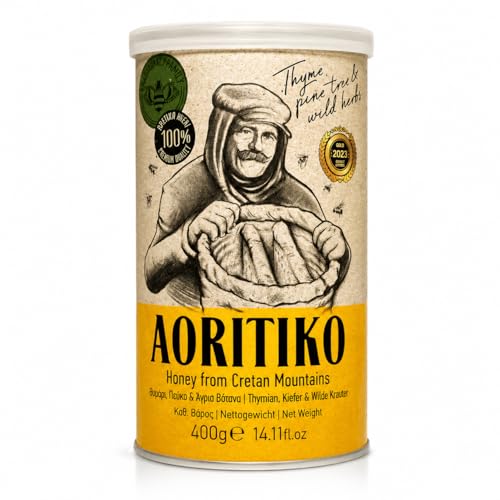 Miel de montaña pura Aoritiko 400 g