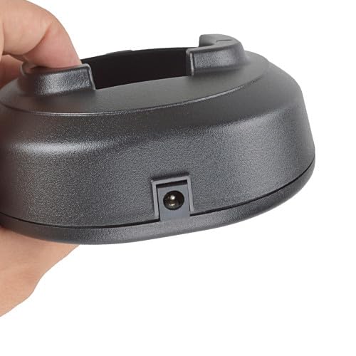 PMLN5228 Rapid Charger Base for CP140 CP145 CP185 CP100D & EP350 Two-Way Radios | Industrial-Grade Charging Station for Logistics Crews & Security Teams