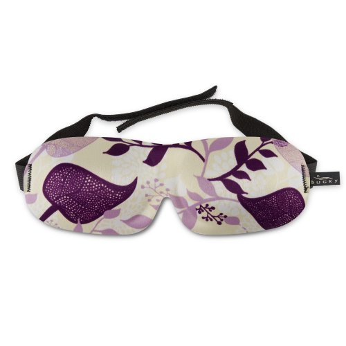 Bucky Luggage 40 Blinks Ultralight Sleep Mask, Lacy Leaf, One Size