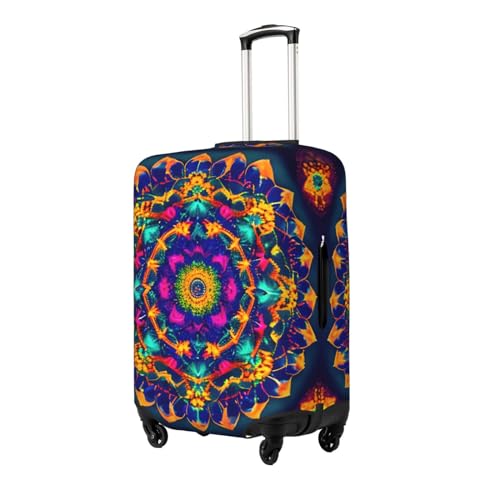 Mandala pattern Luggage Covers For Suitcase Approved,Suitcase Cover Protector Fit 18-32 InchLuggage2
