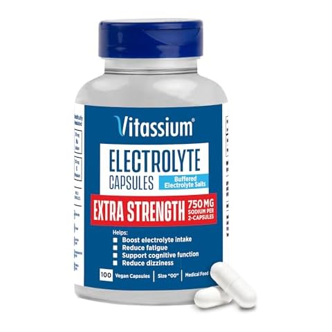 Vitassium Electrolyte Capsules 750mg Sodium Cover