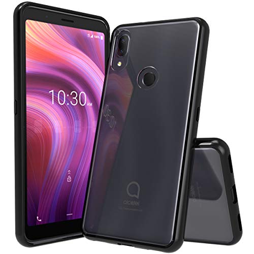 OUBA Alcatel 3V (2019) Case, [Shock Absorbing] Air Hybrid Slim Thin Shockproof Armor