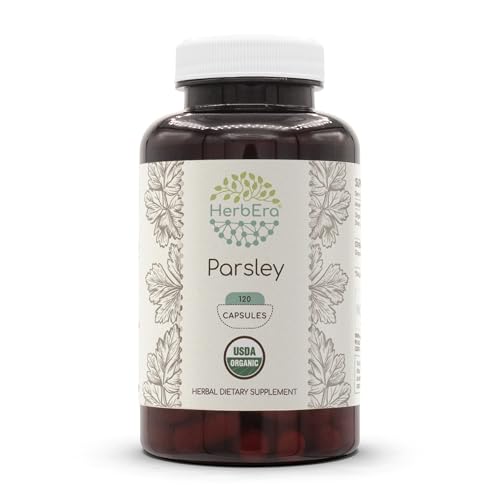 Organic Parsley Leaf Capsules Supplement