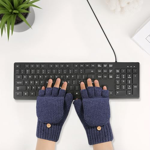 Guantes sin dedos convertibles para ciclismo y montañismo 7