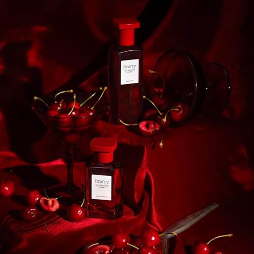 Image of Fine'ry Cherry Almond Hair + Body Fragrance Mist Spray for Women - Not Another Cherry - Rich, Fruity Gourmand Scent with Rose & Almond Amaretto, Cruelty-Free, Long-Lasting, Gift for Girls (5 Fl Oz)