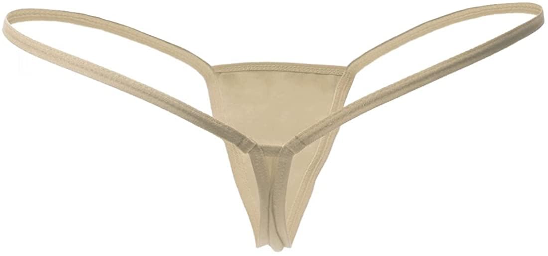 ETAOLINE Women's Low Rise Micro Back G-string Tiny Thong Panty