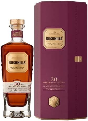 Bushmills 30 Year Old Single Malt Irish Whiskey 46% ABV 70cl | Aw...
