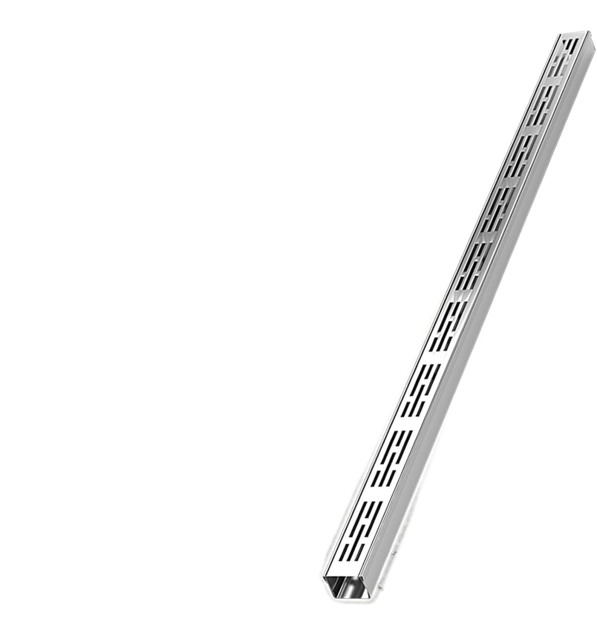 SUS Linear Channel Drain Grate for Outdoor Drainage | Pool Deck, Driveway, Garden, and Walkway(1 Pack 10x5cm)