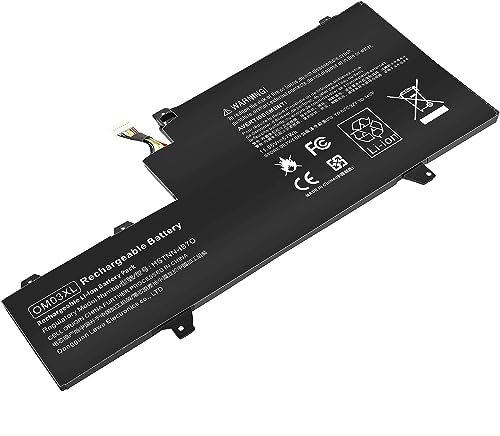 Image of Wefly OM03XL 863280-855 863167-171 Laptop Battery Compatible aFor H /P EliteBook x360 1030 G2 Series Notebook HSTNN-IB7O 863167-1B1 HSN-I04C OM03057XL Laptop Battery