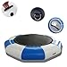YEYUBIW 8/10/13/16FT Inflatable Water Trampoline with Air Pump Water Trampoline for Adults, Inflatable Swim Platform for Lake,Blue,16FT/5M