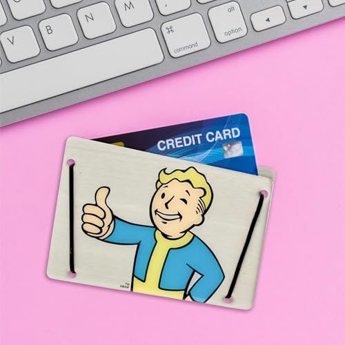 Fallout Vault Boy Slim Aluminum Card Wallet3