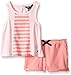 Nautica Girls' Knit Tank Top and Short Set