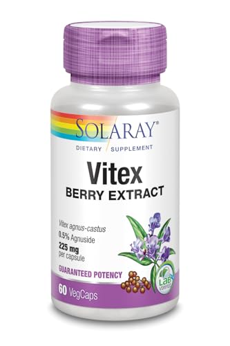 Solaray Vitex - 60 Cápsulas