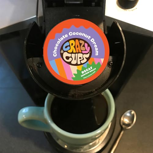 Image of Flavored Decaf Coffee Pods Variety Pack, Great Mix of Decaffeinated Coffee Pods Compatible with all Keurig K Cups Brewers, 40 Count Bulk Pack