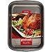 Goodcook Everyday Nonstick Roast Pan, Metal Utensil-Safe Easy Clean Dishwasher Safe Rectangle Roaster, 11.5x15.5-Inch, Silver