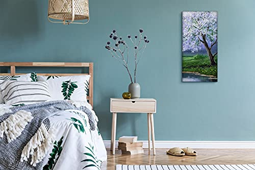 Horloge sur Toile Sans Tic-Tac Solution Calme pour Chambre - 5