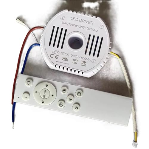 Transformateur LED pour lustre de salon d'ambiance variable à télécommande - 2