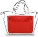 Produktbild TOPHOME Fühlte Bunte Tasche in der kosmetischen Speicher-Make-upbeutel-Organisator-Behälter-Handtaschen-Geldbeutel-Organisator,Rot