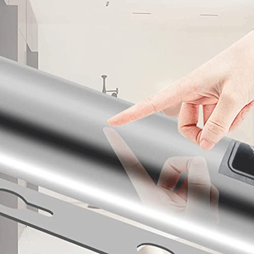 Stainless Steel Wall Mounted Trash Can - Outdoor Waste Receptacle for Commercial Use, Ideal for Shopping Malls & Offices, Durable Cylinder Design for Easy Disposal