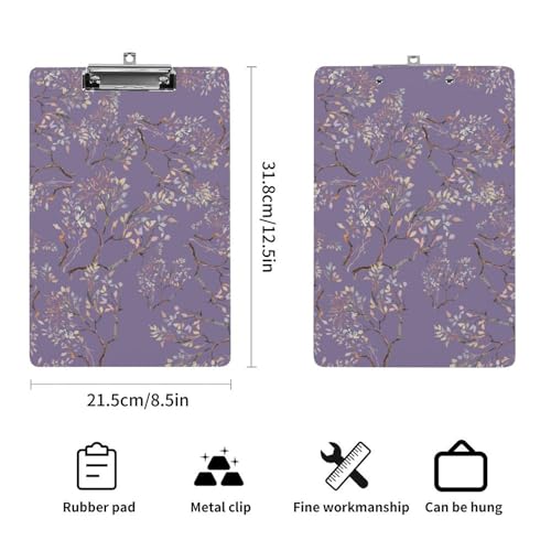 Feuilles Fantaisie A4 planchette à pince porte-bloc de bureau