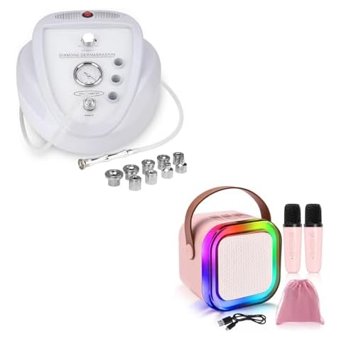 Upgraded Diamond Microdermabrasion Machine with Mini Karaoke Machines for Kids Cover