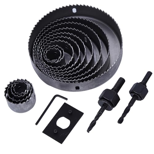 Kit de brocas huecas de carburo 17 piezas con estuche miniatura 2