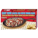 BigKitchen Cast Iron Fajita Grill Pan Platter