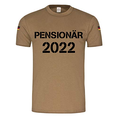 T-shirt vert XXL Copytec BW Tropen pour les loisirs d'un papi retraité