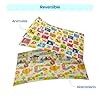 Edibaby, Alfombra Bebe, 200 x 180 cm, 1 ó 1.5 cm Grosor, Diseño Infantil, Acolchada de XPE, Reversible y Plegable, Tapete Actividades, Colchoneta para Niños (Playground Edition, Grosor - 1 cm) #2