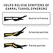FUTURO Night Wrist Support, Left or Right, Adjustable, Helps Provide Nighttime Relief of Carpel Tunnel Symptoms, Made of Breathable Material, Easy-to-Use Sleeve Design, One Size Fits Most (48462ENR)