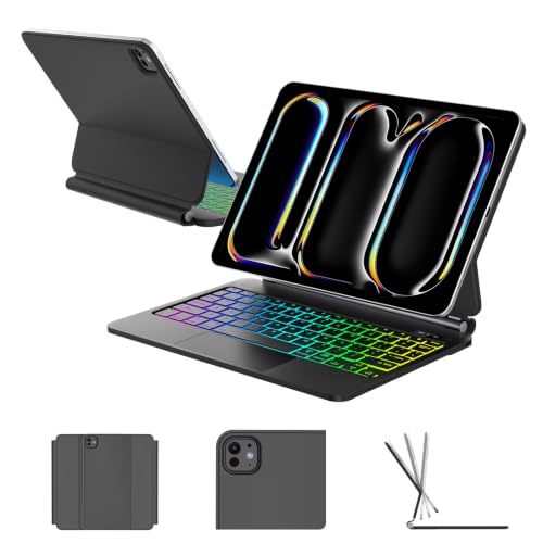 Image of FOGARI Keyboard Case for iPad Pro11 M4 2024 11 inch,Black